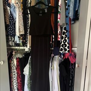 Rue21 Black Mesh Detail Dress